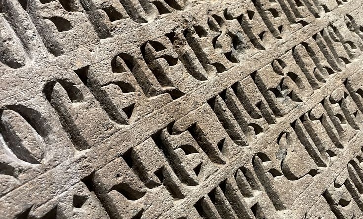 Armenian alphabet sample